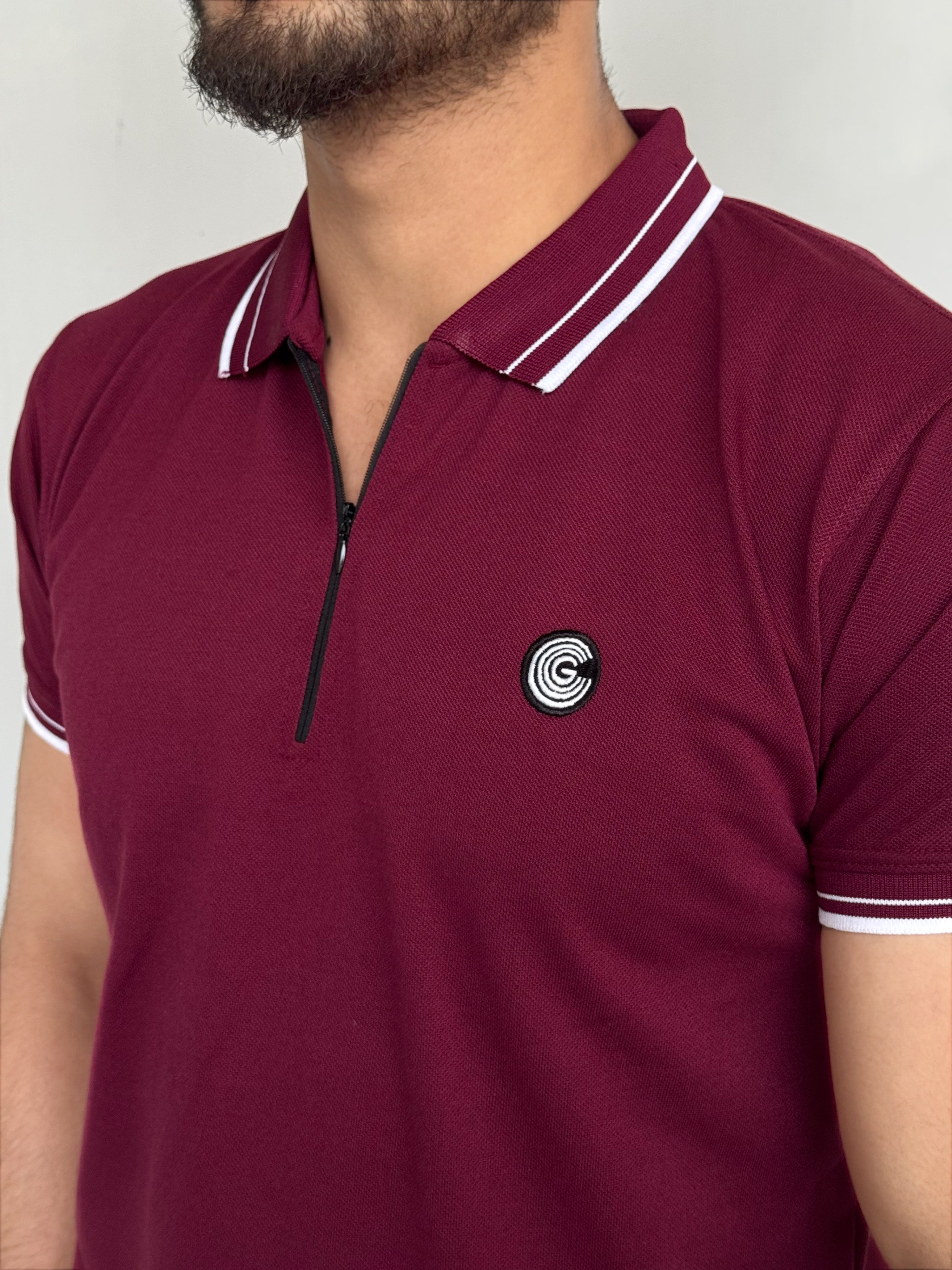 LUXURY COTTON HALF SLEEVES POLO -FL