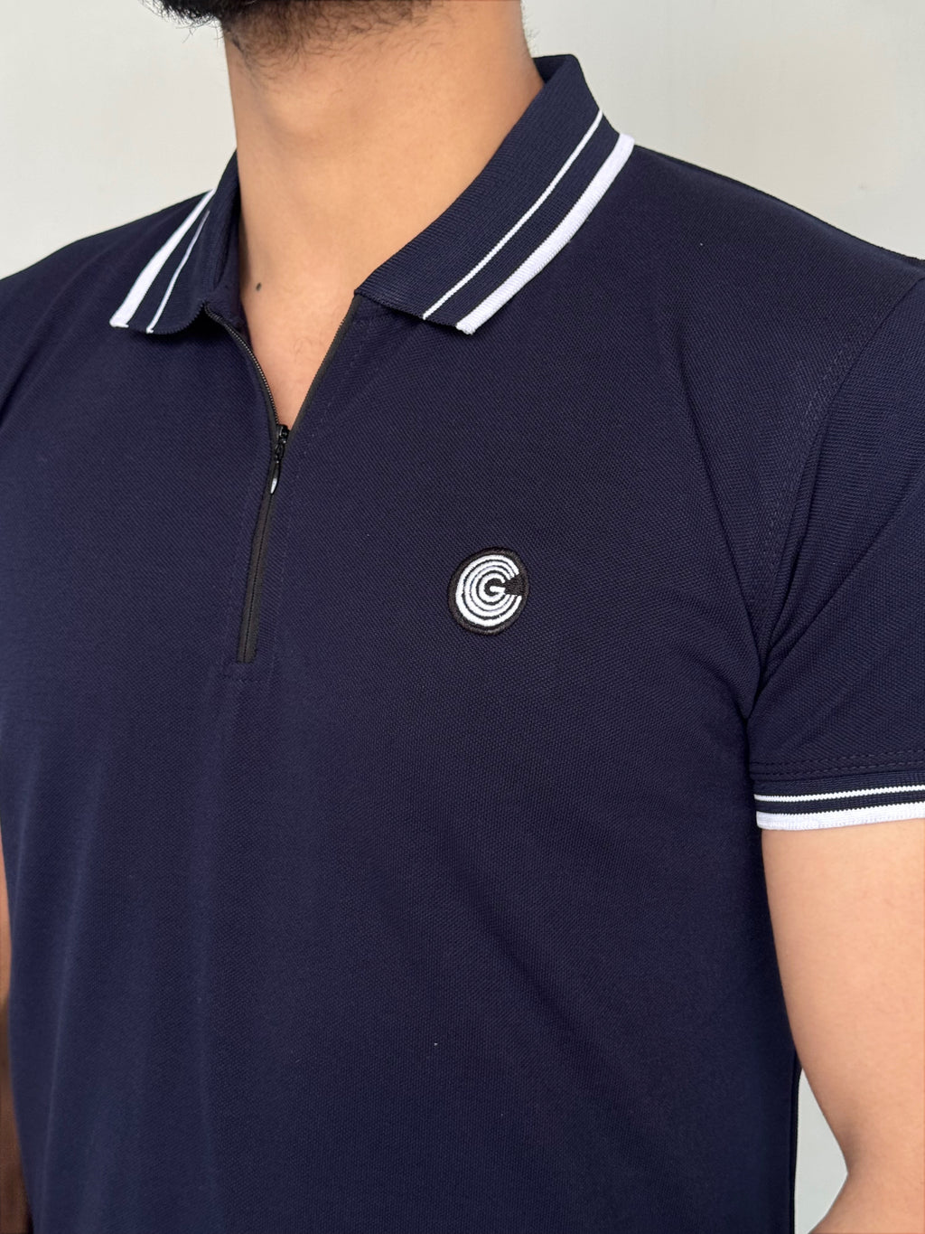 LUXURY COTTON HALF SLEEVES POLO -FL