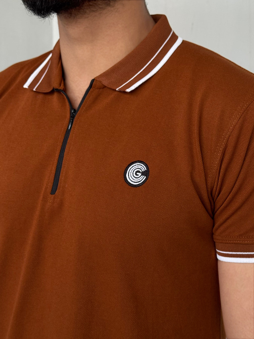 LUXURY COTTON HALF SLEEVES POLO -FL