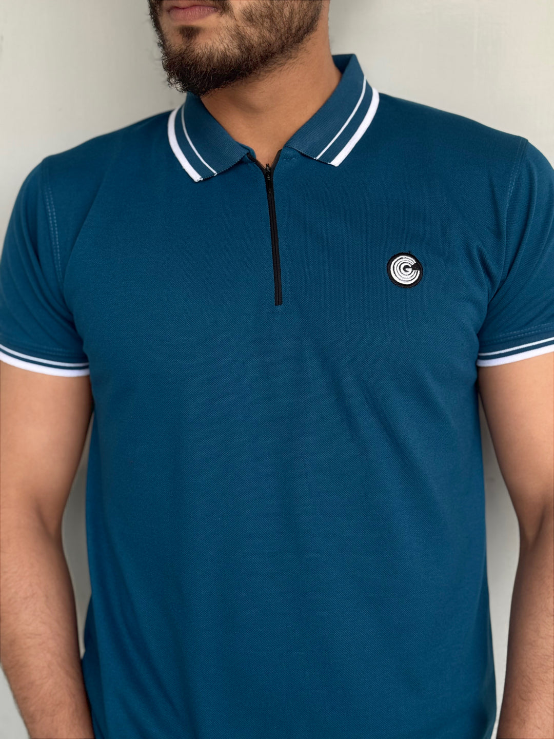 LUXURY COTTON HALF SLEEVES POLO-ZINK