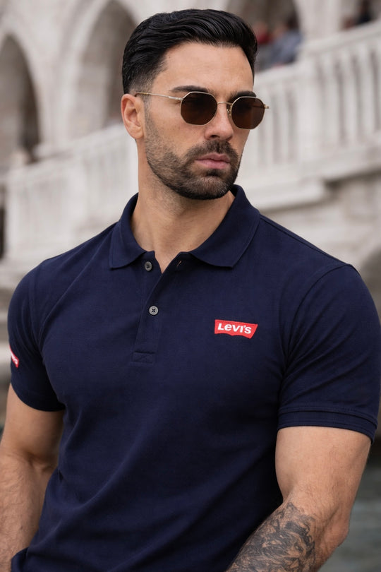 LUXE-MOTION POLO-NAVY