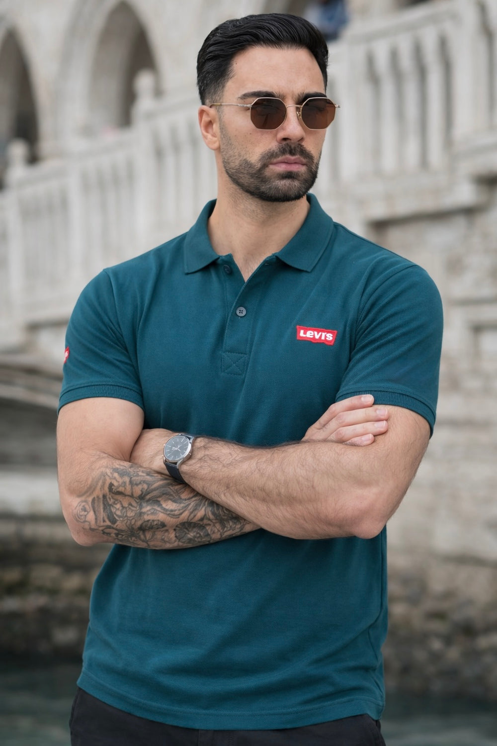 LUXE-MOTION POLO-ZINC