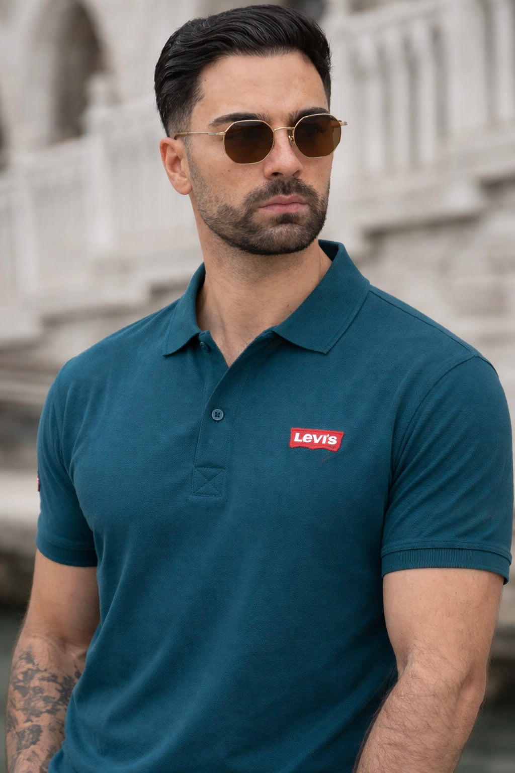 LUXE-MOTION POLO-ZINC