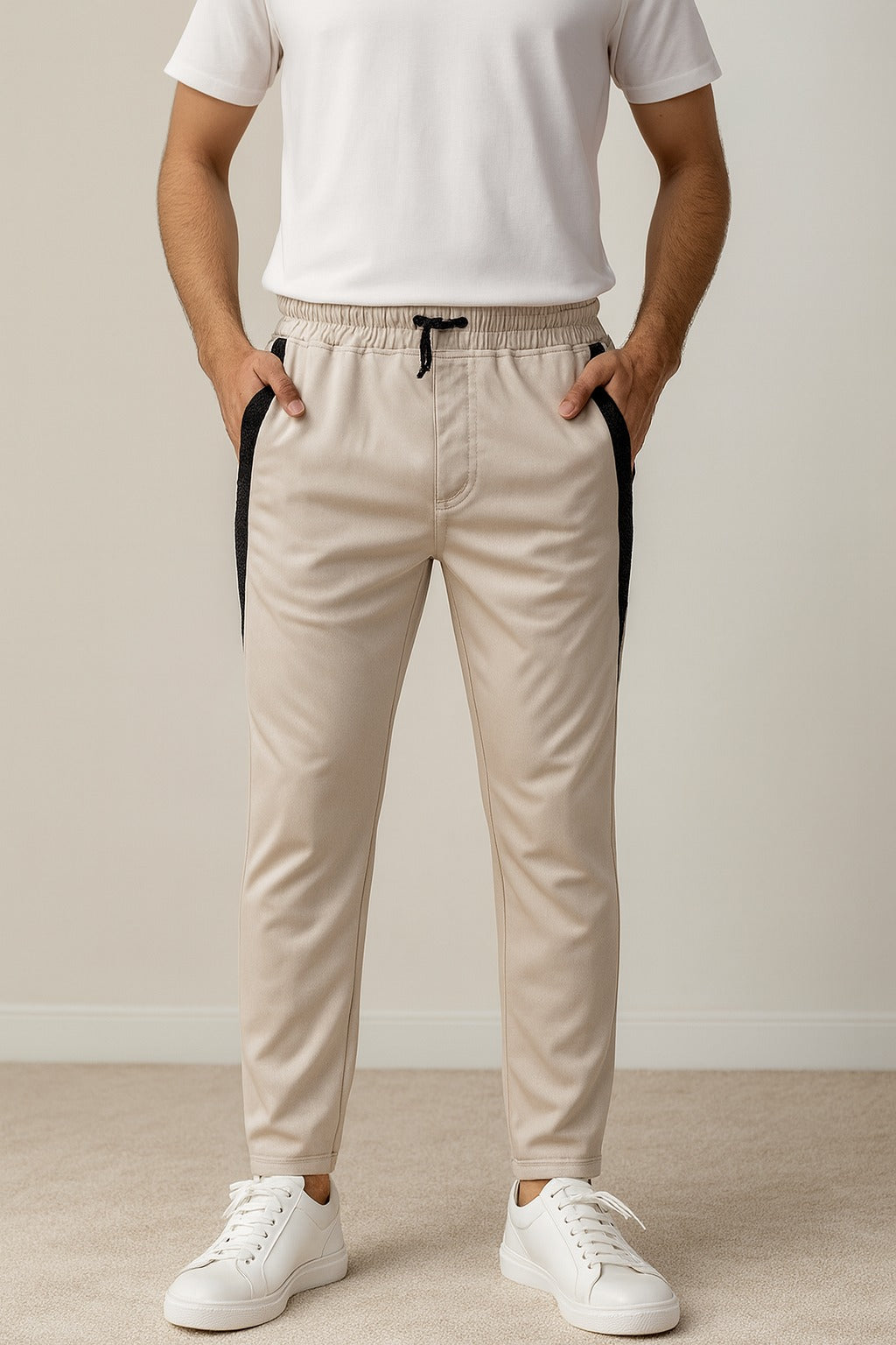 ACTIVE-LINE TROUSER-TAN