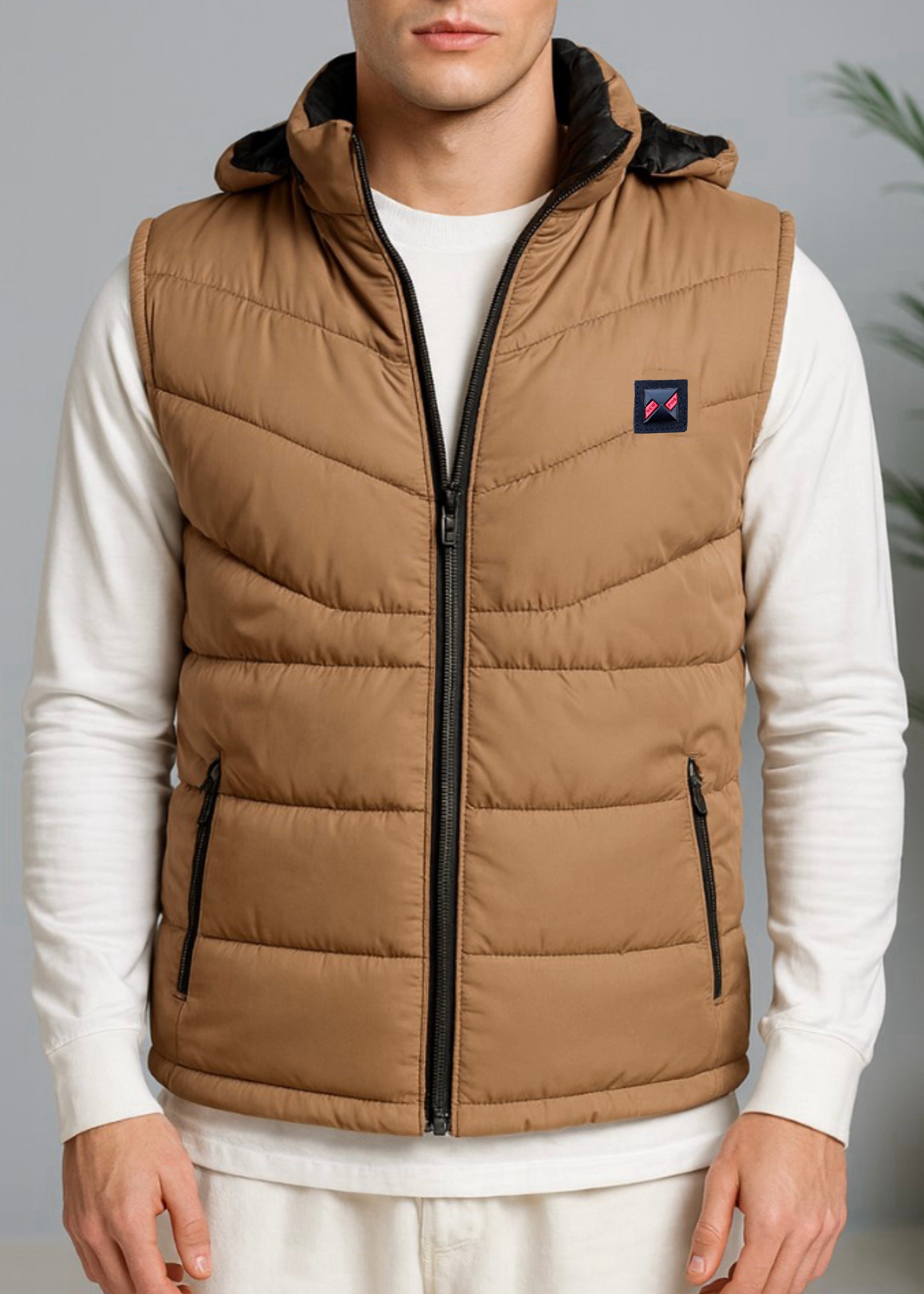 SLEEVLESS REMOVABLE & DETACHABLE JACKET-FT