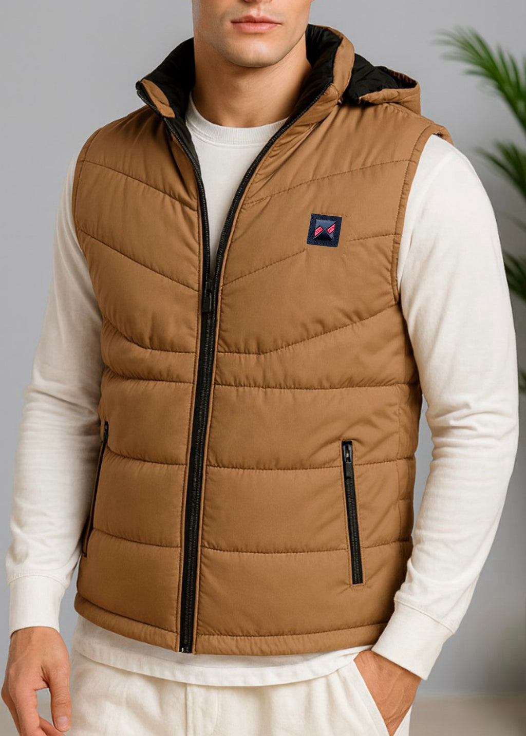 SLEEVLESS REMOVABLE & DETACHABLE JACKET-FT