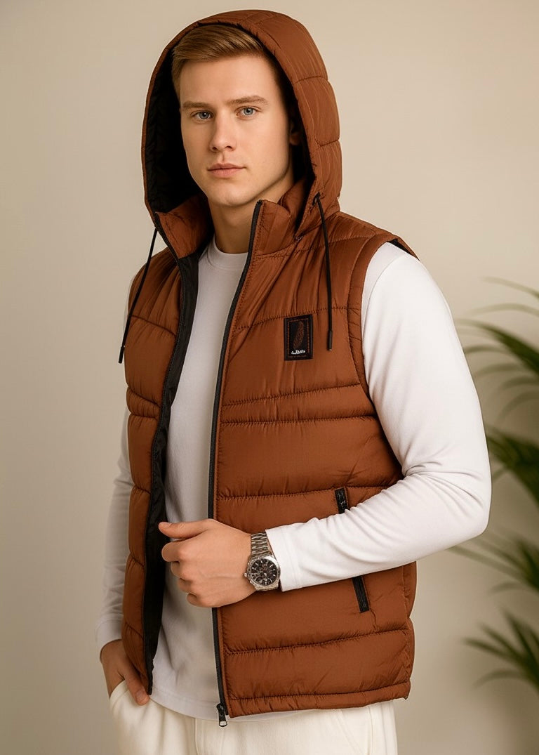 SLEEVLESS REMOVABLE & DETACHABLE JACKET-FT
