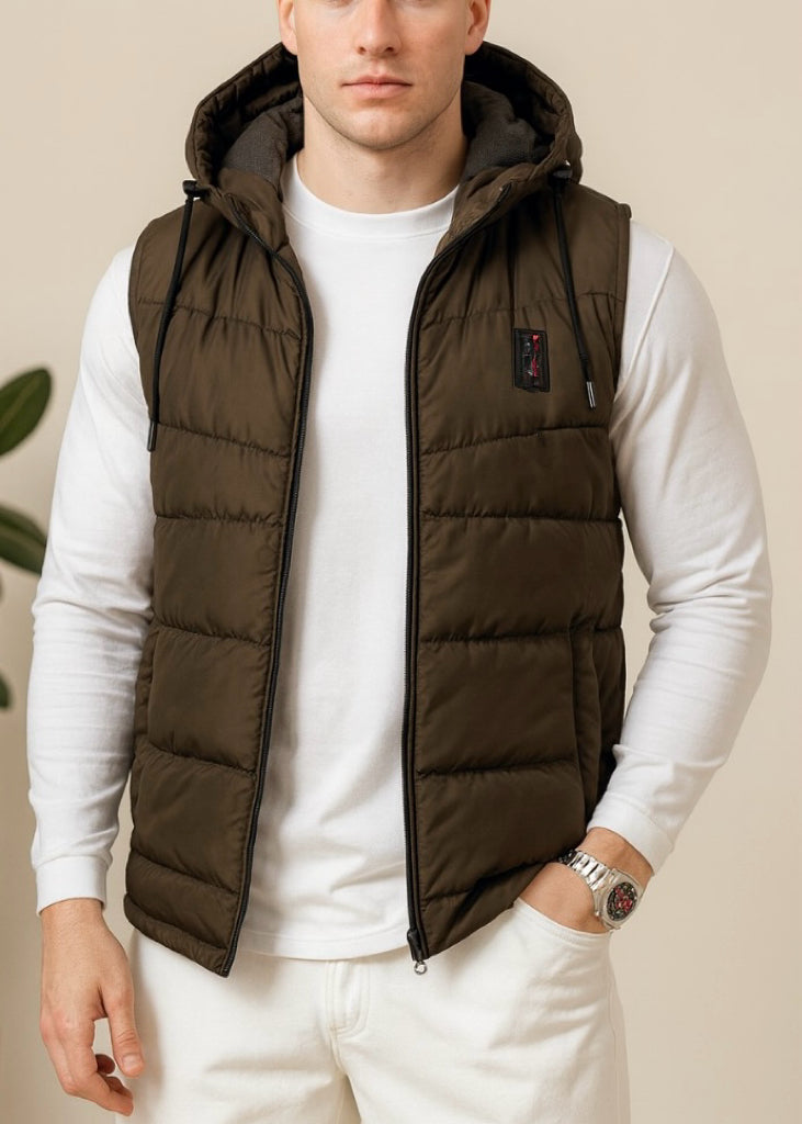 SLEEVLESS REMOVABLE & DETACHABLE JACKET-FT