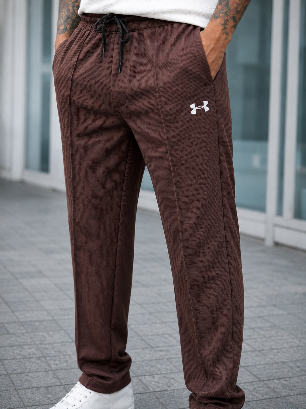 ELITE COMFORT TROUSER-BROWN