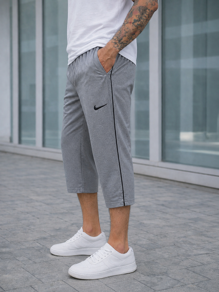 Easy-Wear Terry Shorts-GRAY