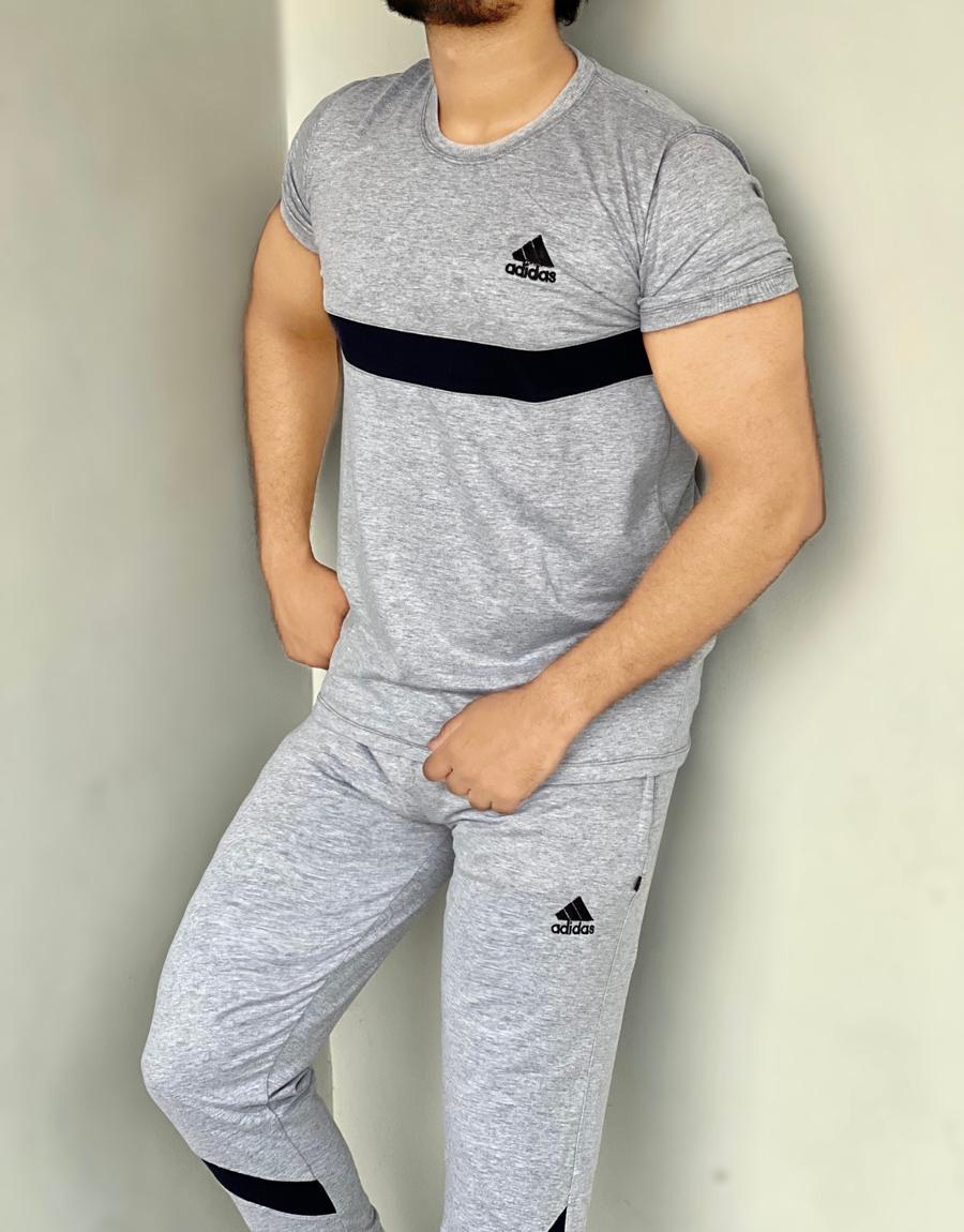 0014 Swift Flex Versatile designed WITH COTTON tracksuit - GREY