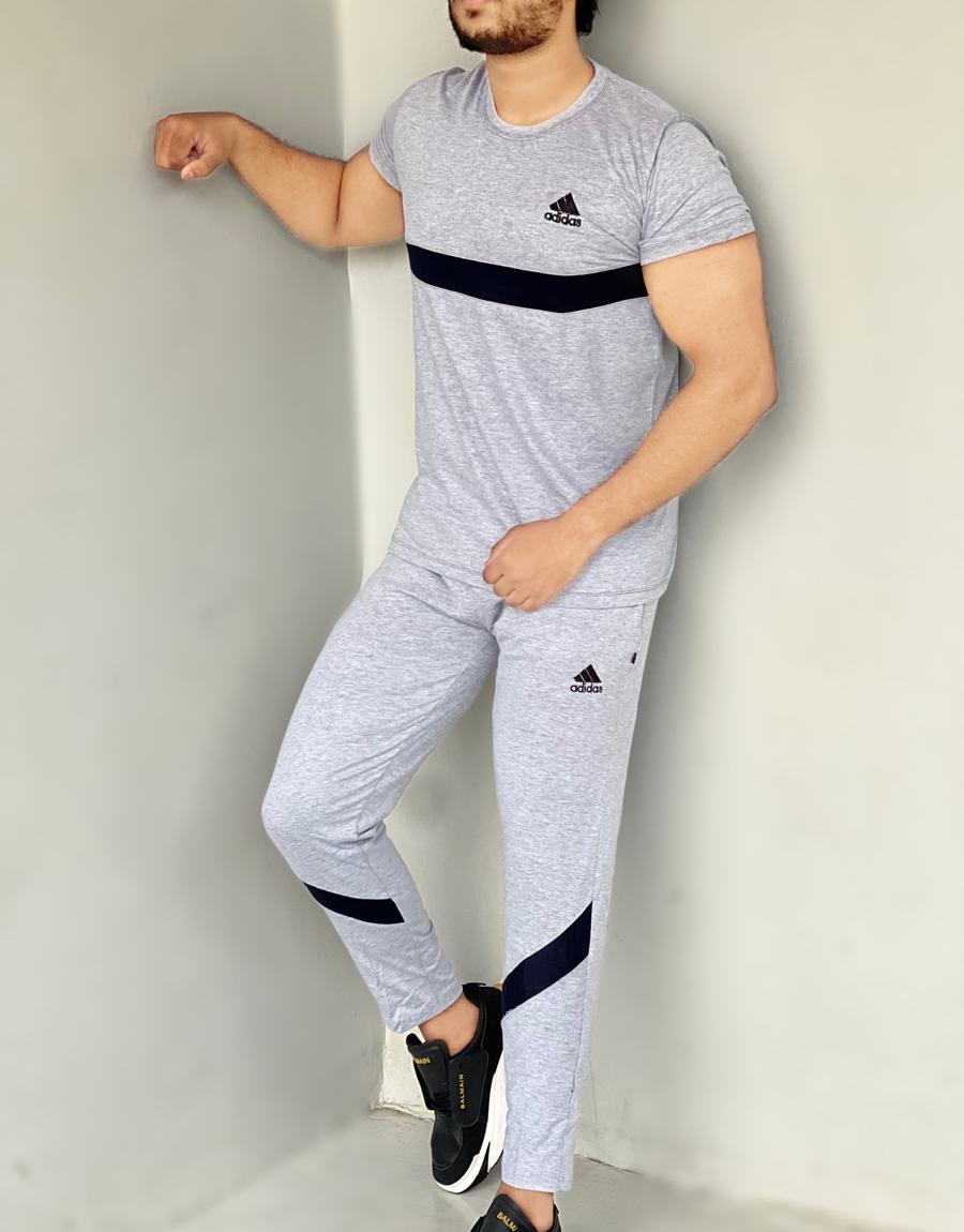 0014 Swift Flex Versatile designed WITH COTTON tracksuit - GREY
