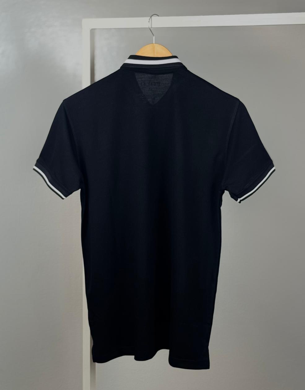 POLO'S COTTON T-SHIRT'S COMFORTABLE AND STABLE QUALITY - BLACK