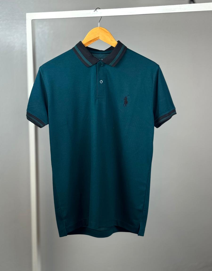 POLO'S COTTON T-SHIRT'S COMFORTABLE AND STABLE QUALITY - GREEN