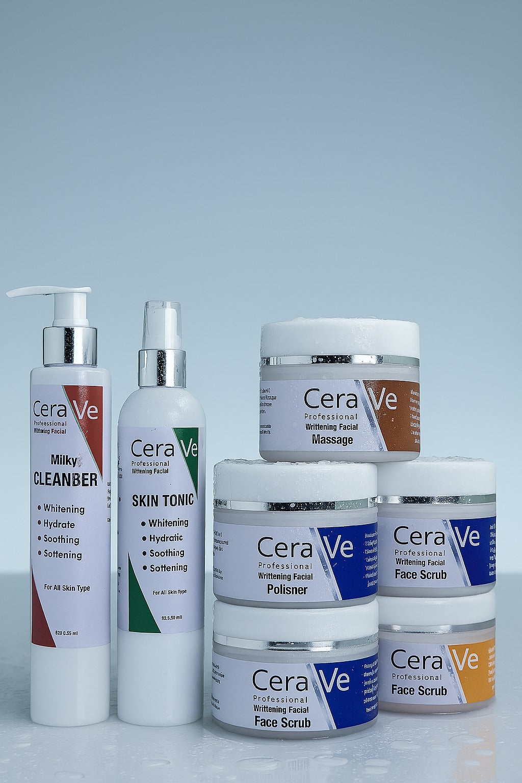 CeraVe Professional Whitening Facial Kit – Complete 6-Step Skincare Solution