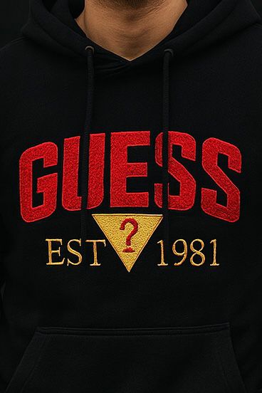0.03 COMFORTABLE HOODIE WITH UNIQUE STYLE-BLACK