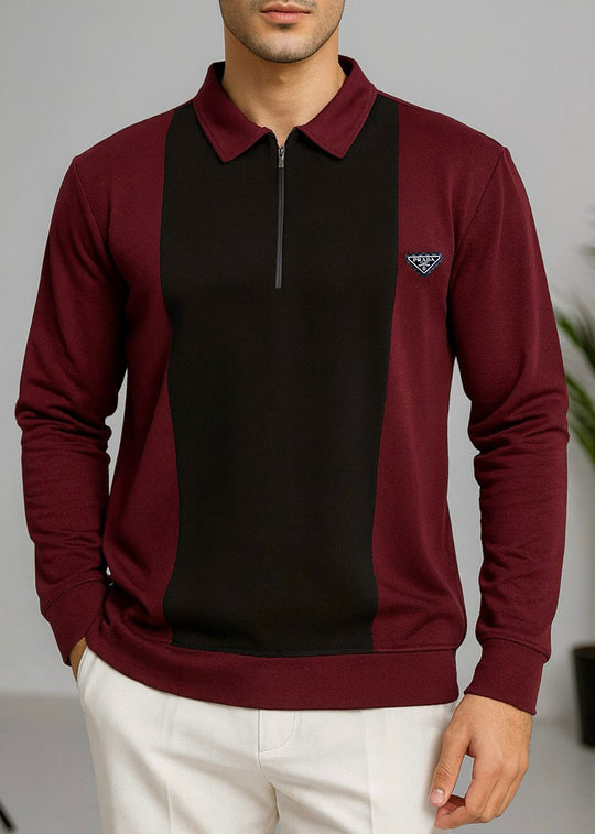 STRIDE CONTRAST POLO-LF