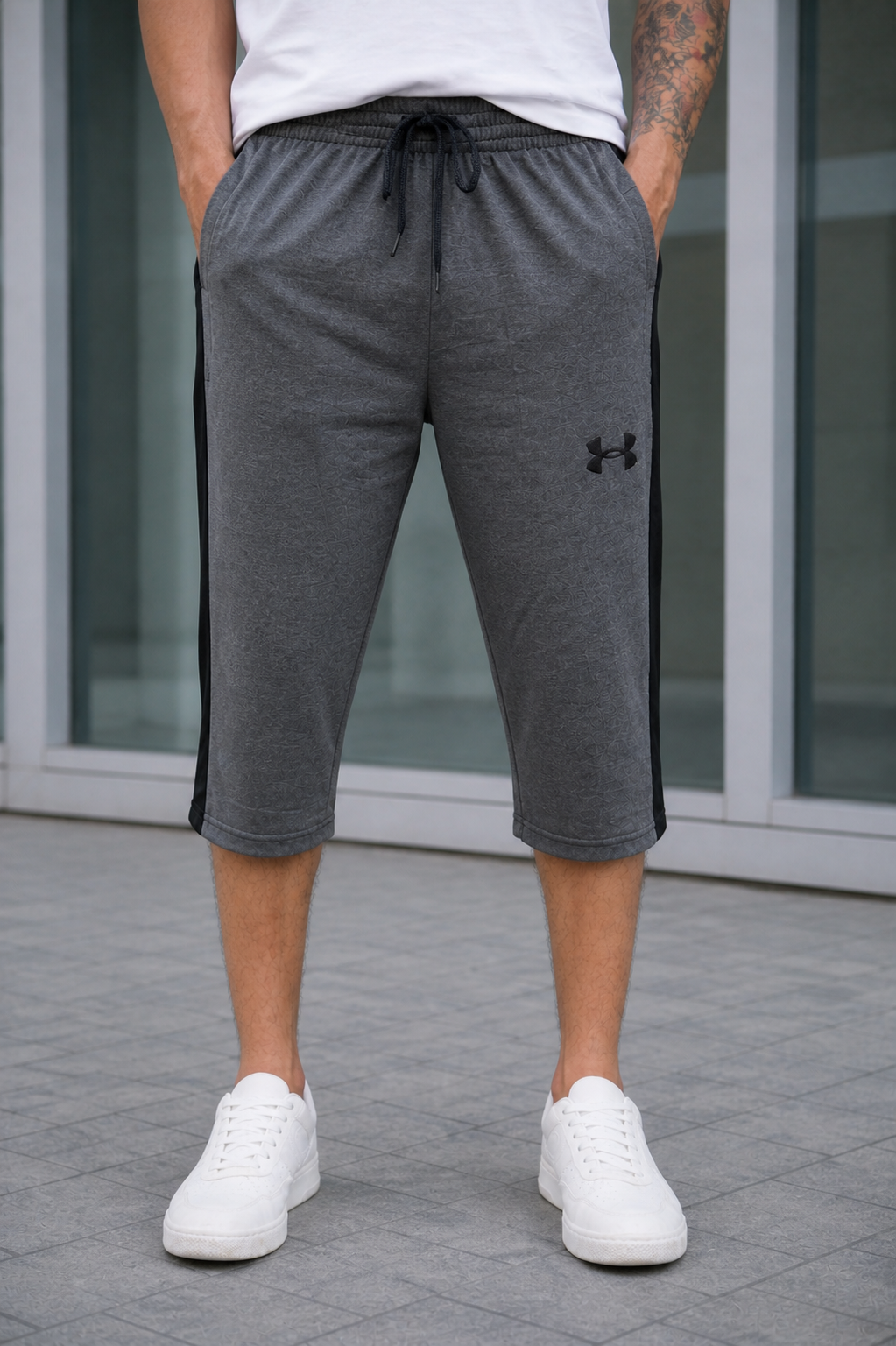 Street-Soft Shorts-CHARCOAL